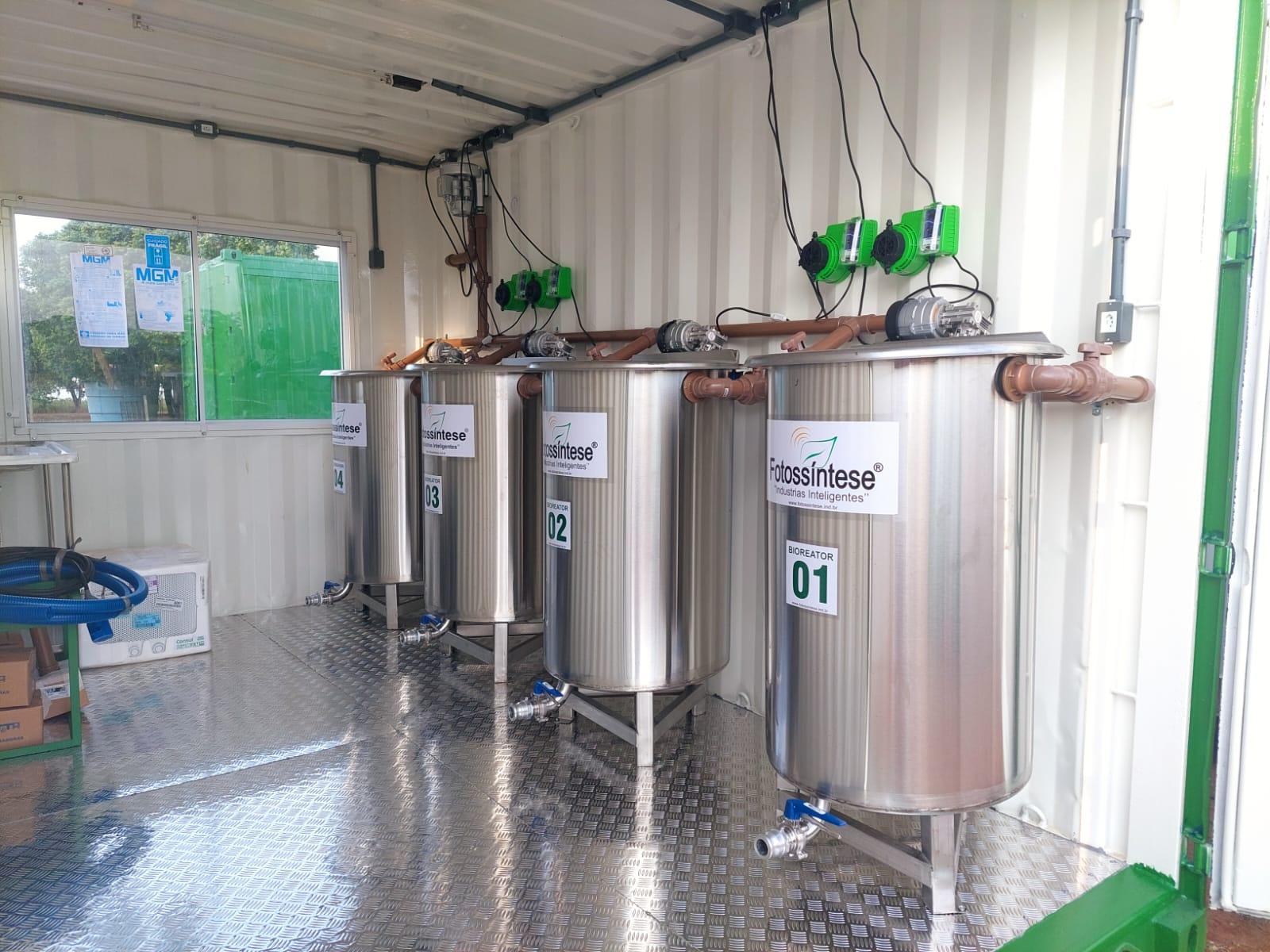 BIOFÁBRICAS FOTOSSÍNTESE MOVEIS E MODULARES